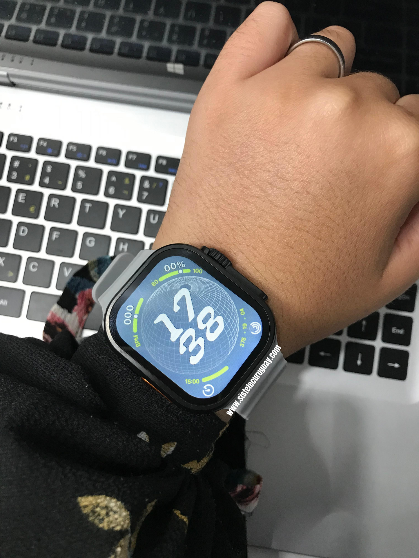 Smartwatch T900 ultra 2 serie 9 con malla ultra
