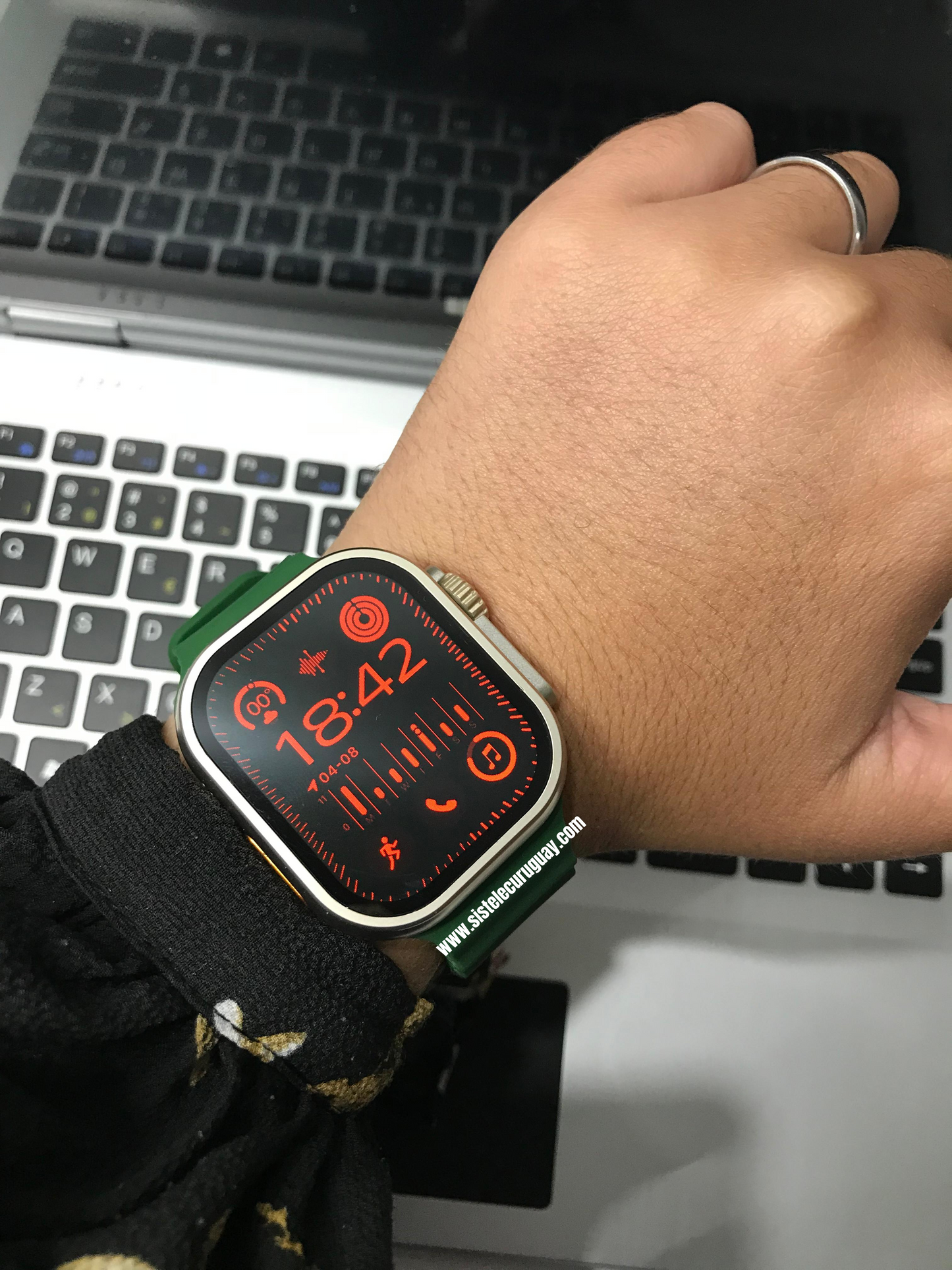 Smartwatch T900 ultra 2 serie 9 con malla ultra
