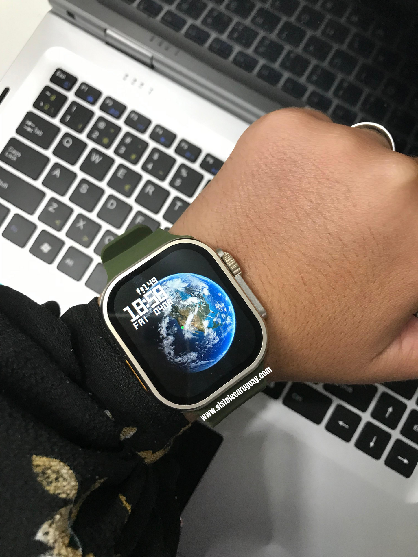 Smartwatch T900 ultra 2 serie 9 con malla ultra