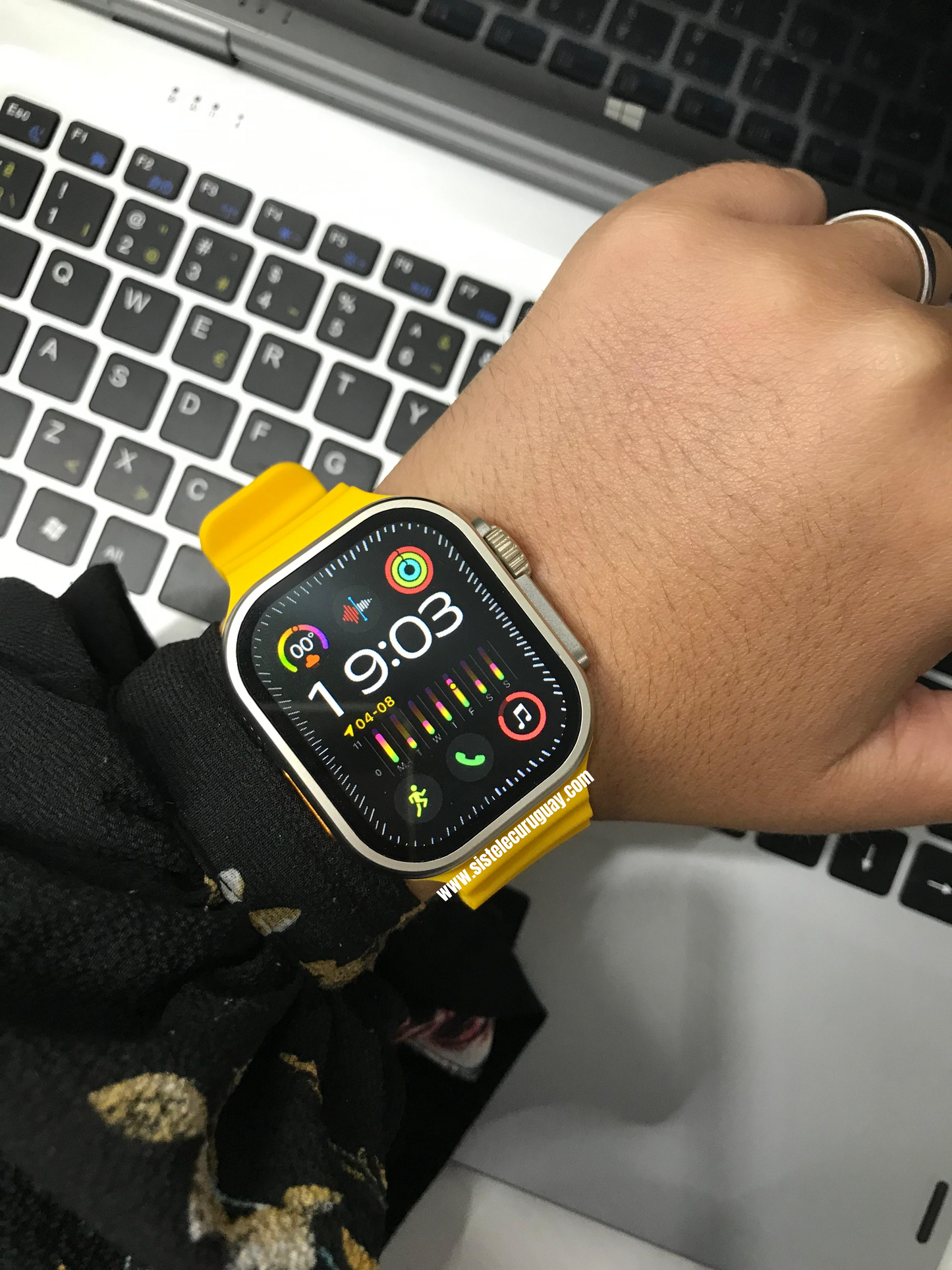 Smartwatch T900 ultra 2 serie 9 con malla ultra