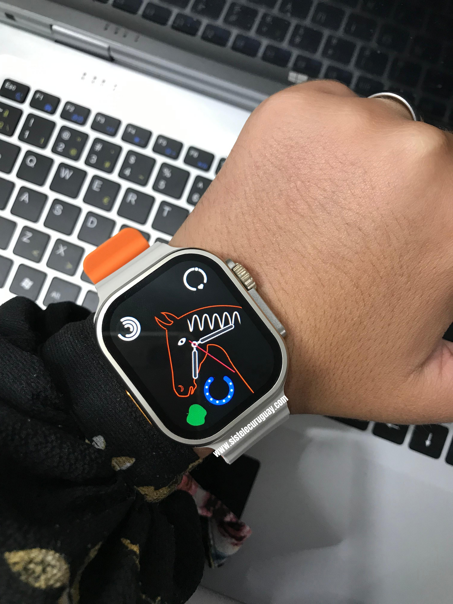 Smartwatch T900 ultra 2 serie 9 con malla ultra