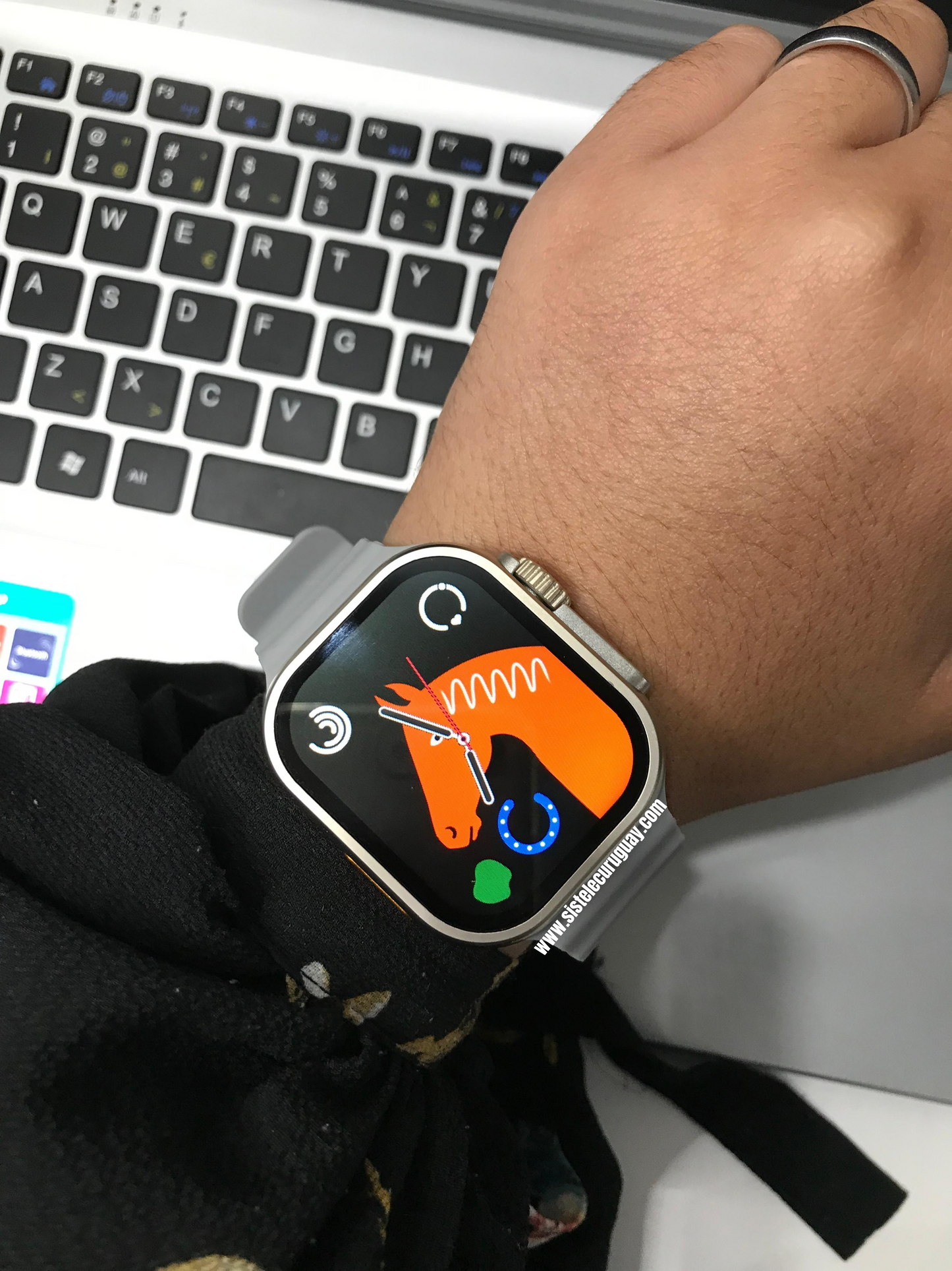 Smartwatch T900 ultra 2 serie 9 con malla ultra