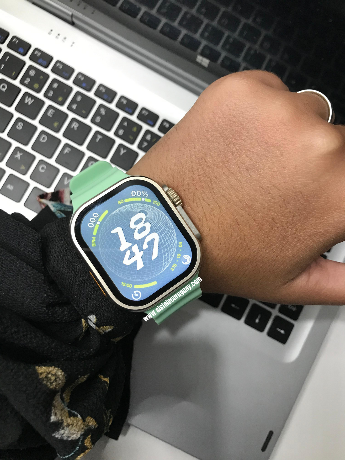 Smartwatch T900 ultra 2 serie 9 con malla ultra