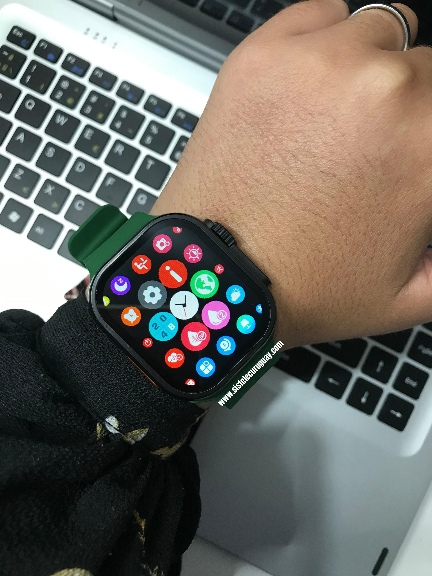 Smartwatch T900 ultra 2 serie 9 con malla ultra