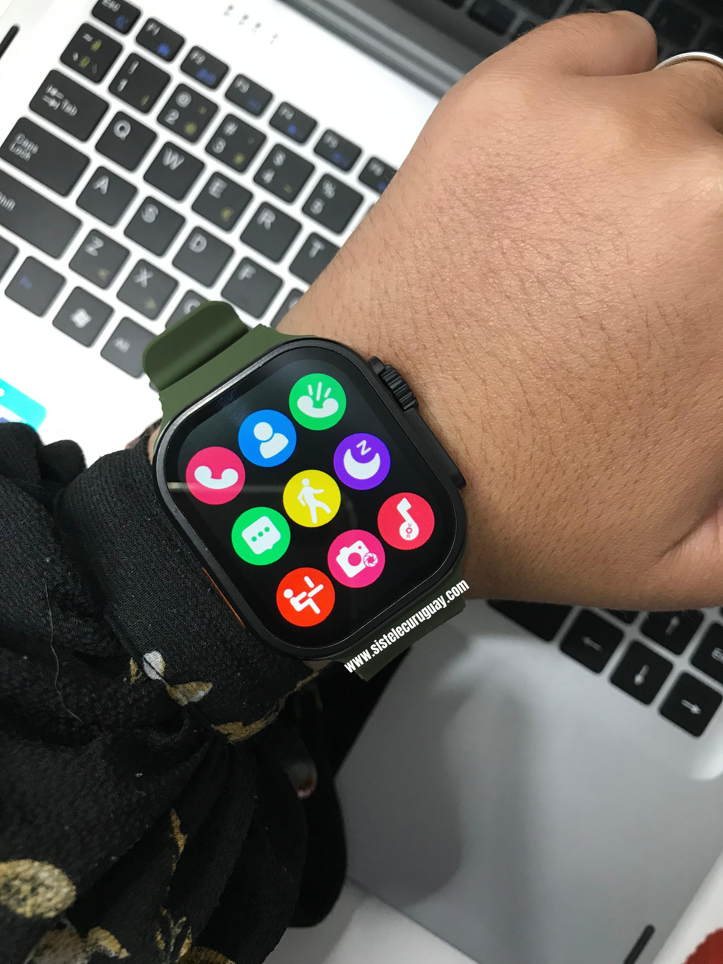 Smartwatch T900 ultra 2 serie 9 con malla ultra