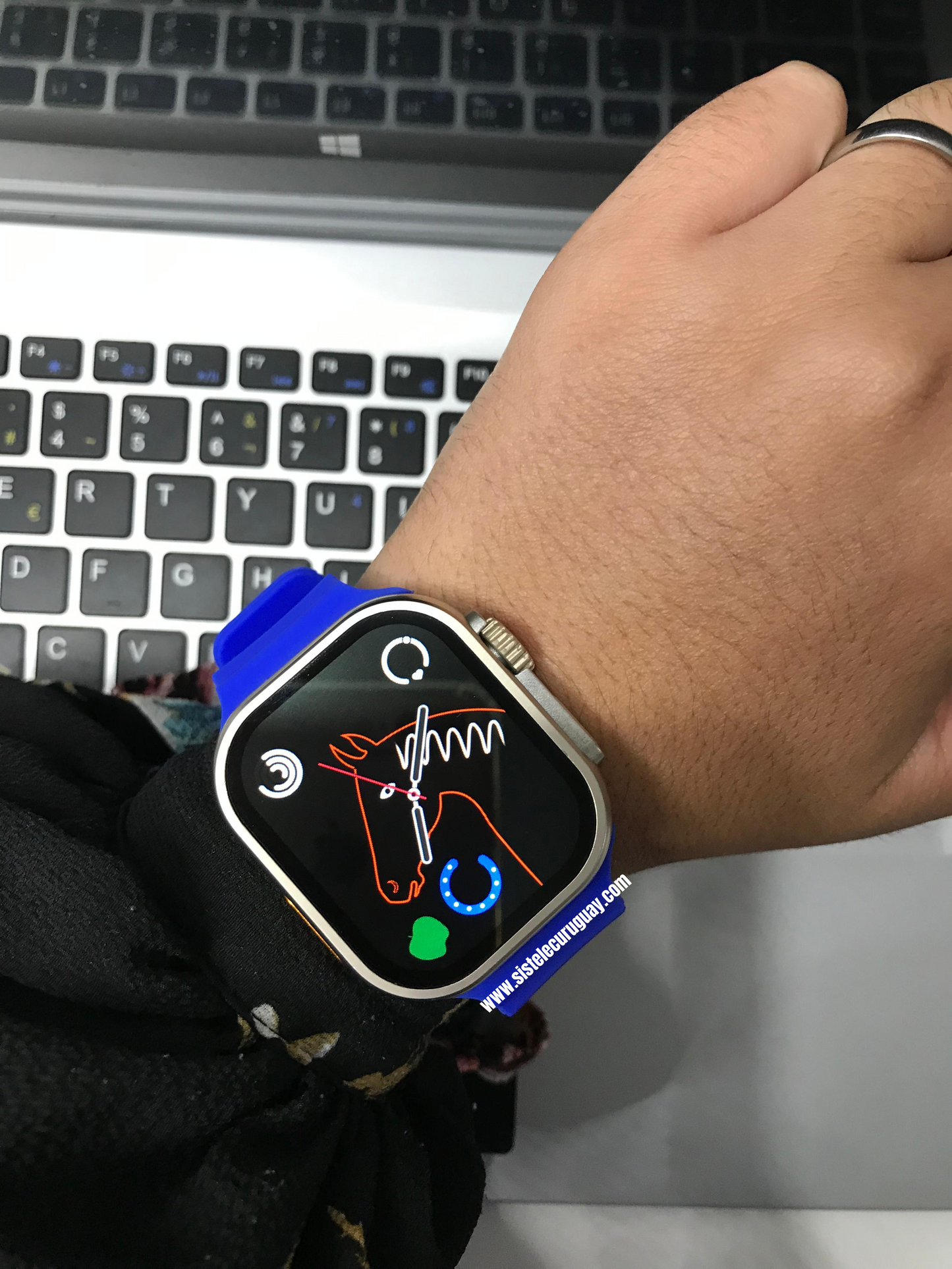 Smartwatch T900 ultra 2 serie 9 con malla ultra