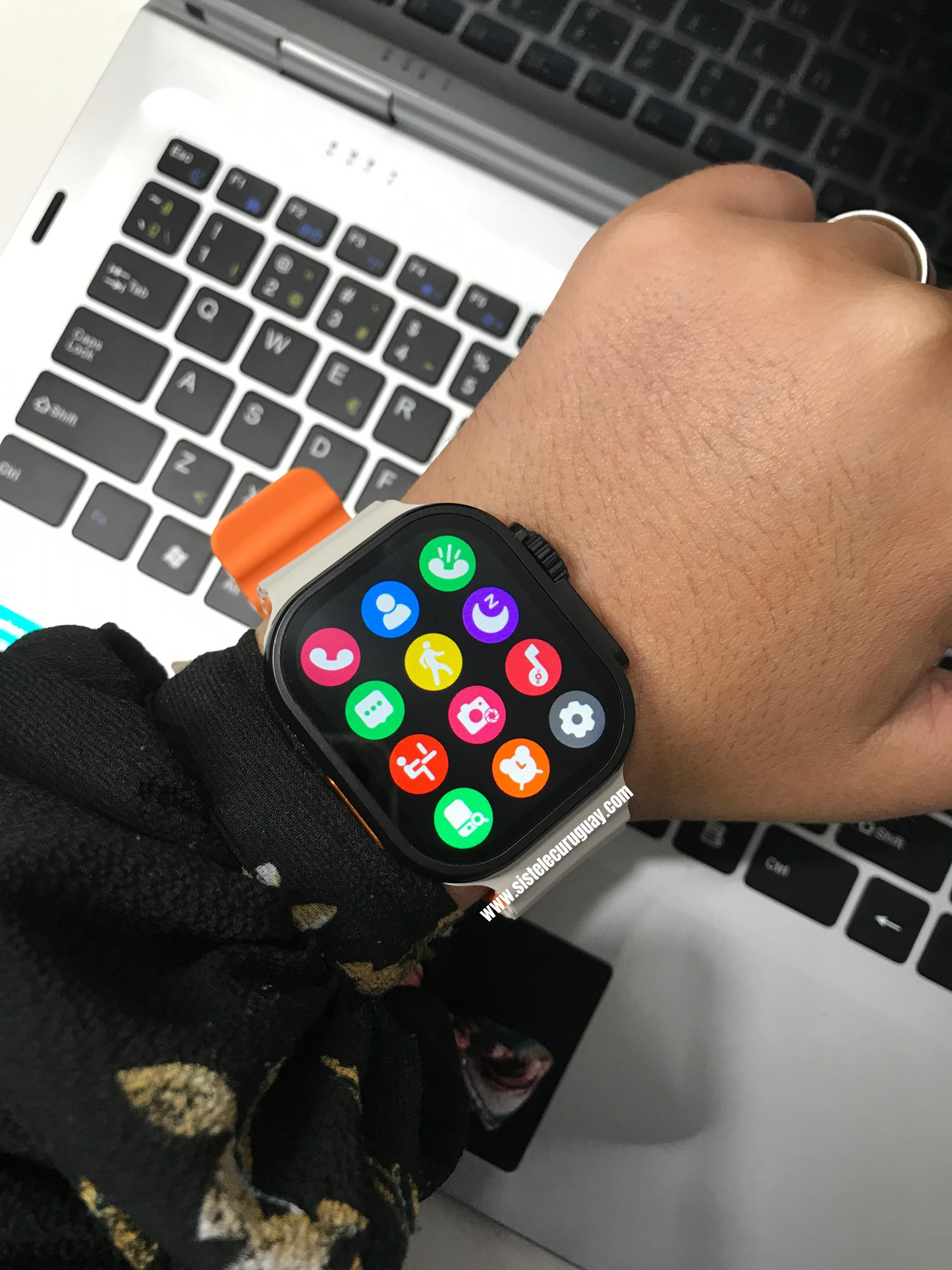 Smartwatch T900 ultra 2 serie 9 con malla ultra