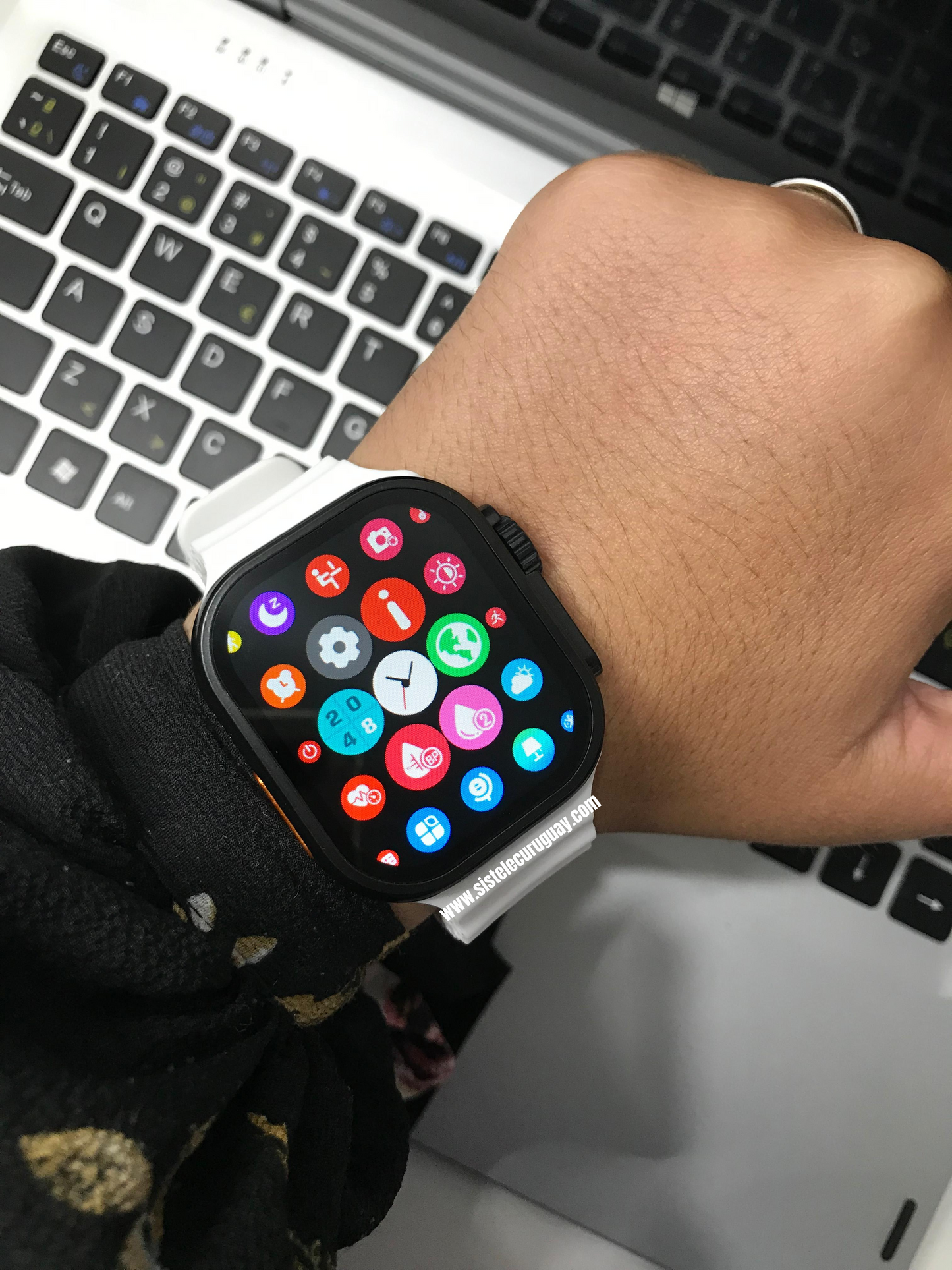 Smartwatch T900 ultra 2 serie 9 con malla ultra