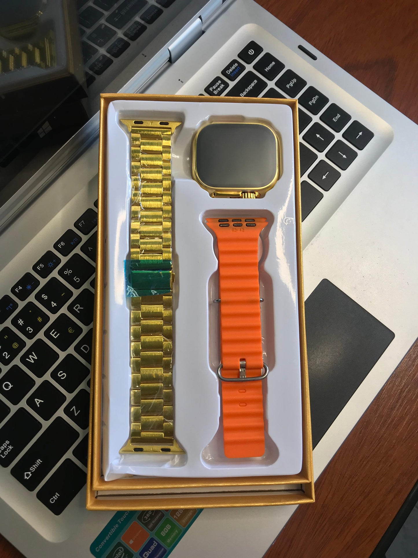 Smartwatch HK9 Ultra Max con dos mallas