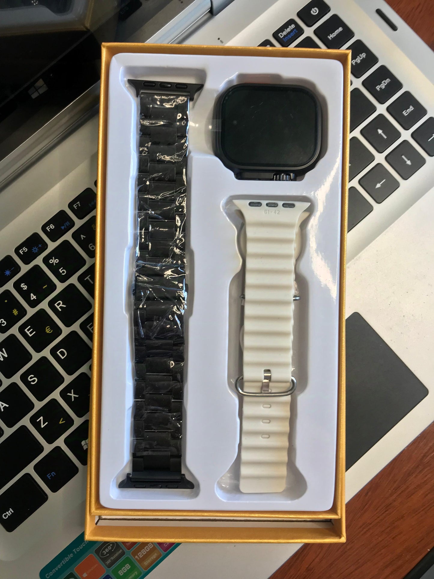 Smartwatch HK9 Ultra Max con dos mallas