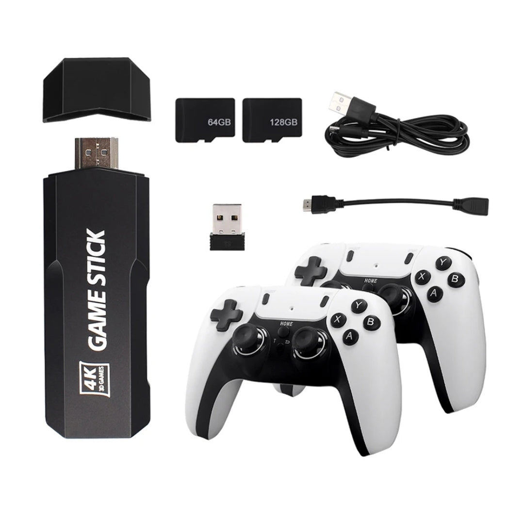 Game Stick GD10 PRO - Consola de videojuegos +48.000 juegos + microSD con 100 juegos de PSP similares a Playstation 2