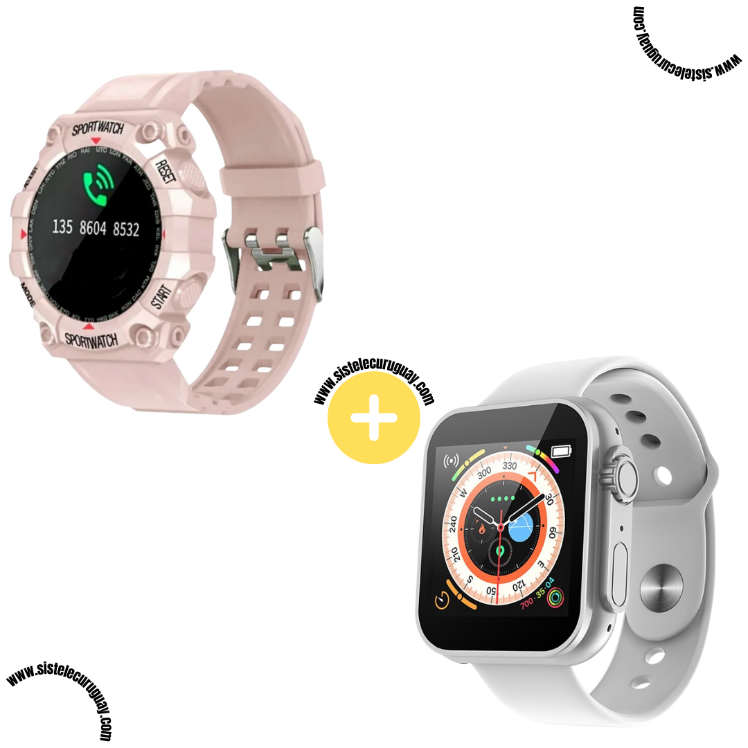Sport Watch + Smart Bracelet D20 Ultra