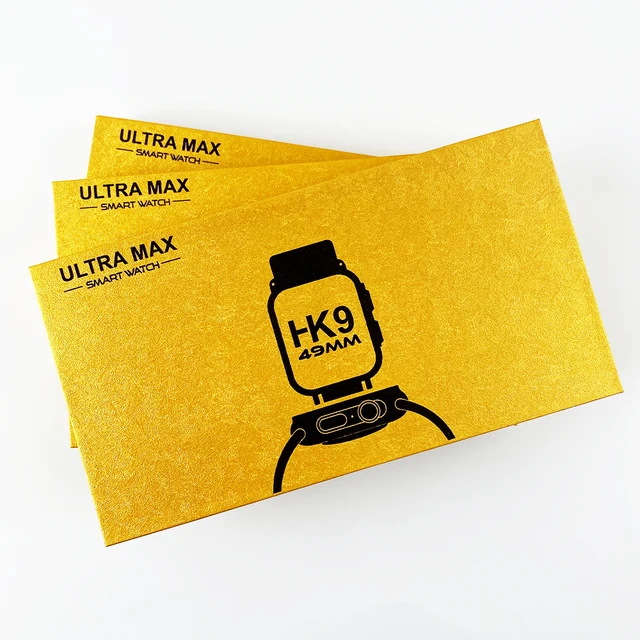 Smartwatch HK9 Ultra Max con dos mallas