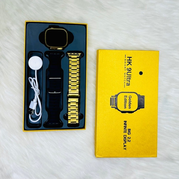 Smartwatch HK9 Ultra Max con dos mallas