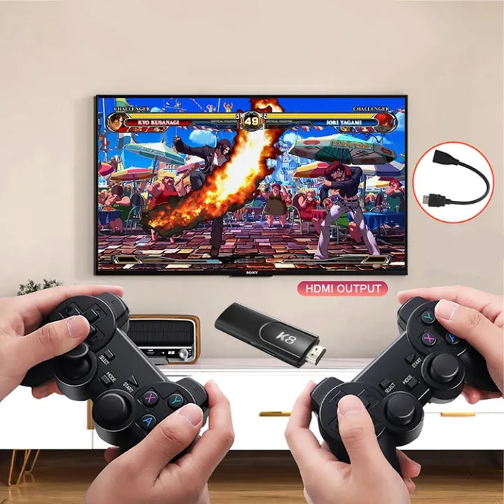 Game Stick GD10 - Consola inalámbrica +48.000 juegos + microSD con 100 juegos de PSP similares a Playstation 2 (Disponible 5 días hábiles después de su compra)