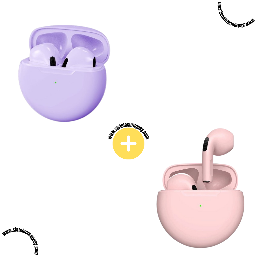 2 Auriculares Inalámbricos PRO6