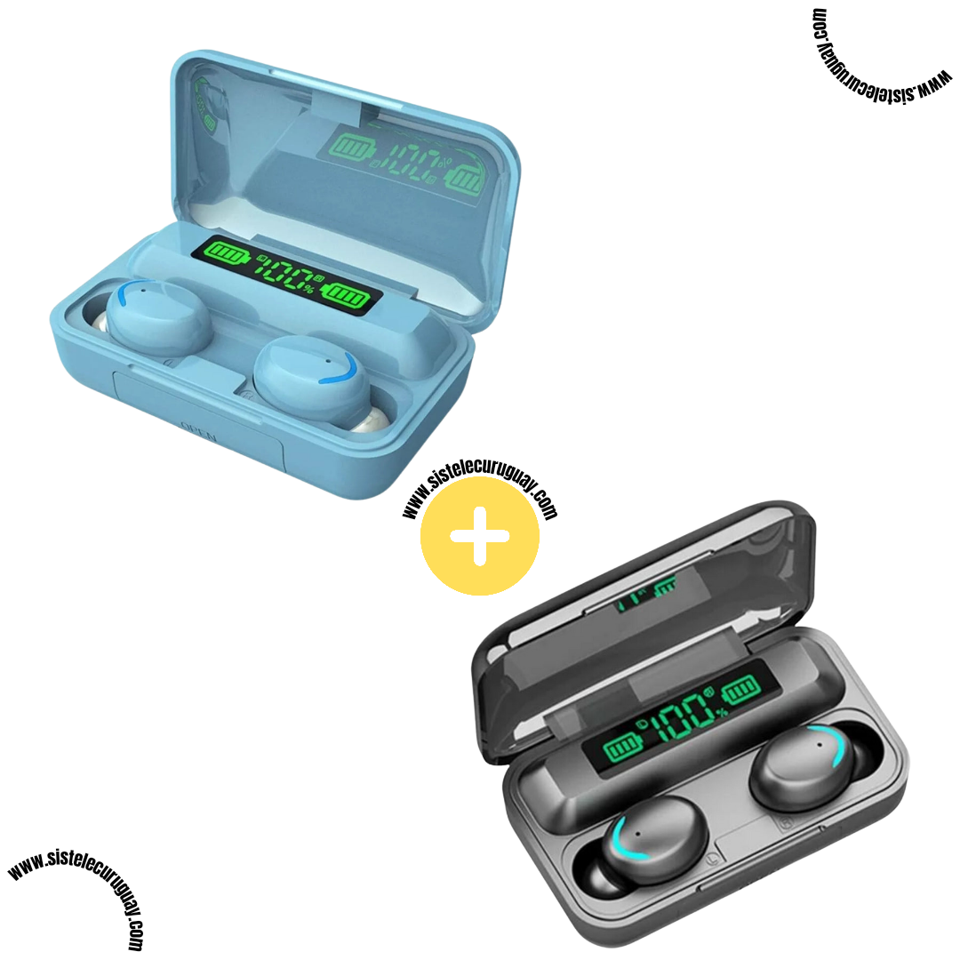 Auriculares inalámbricos F9 + Auriculares Inalámbricos F9