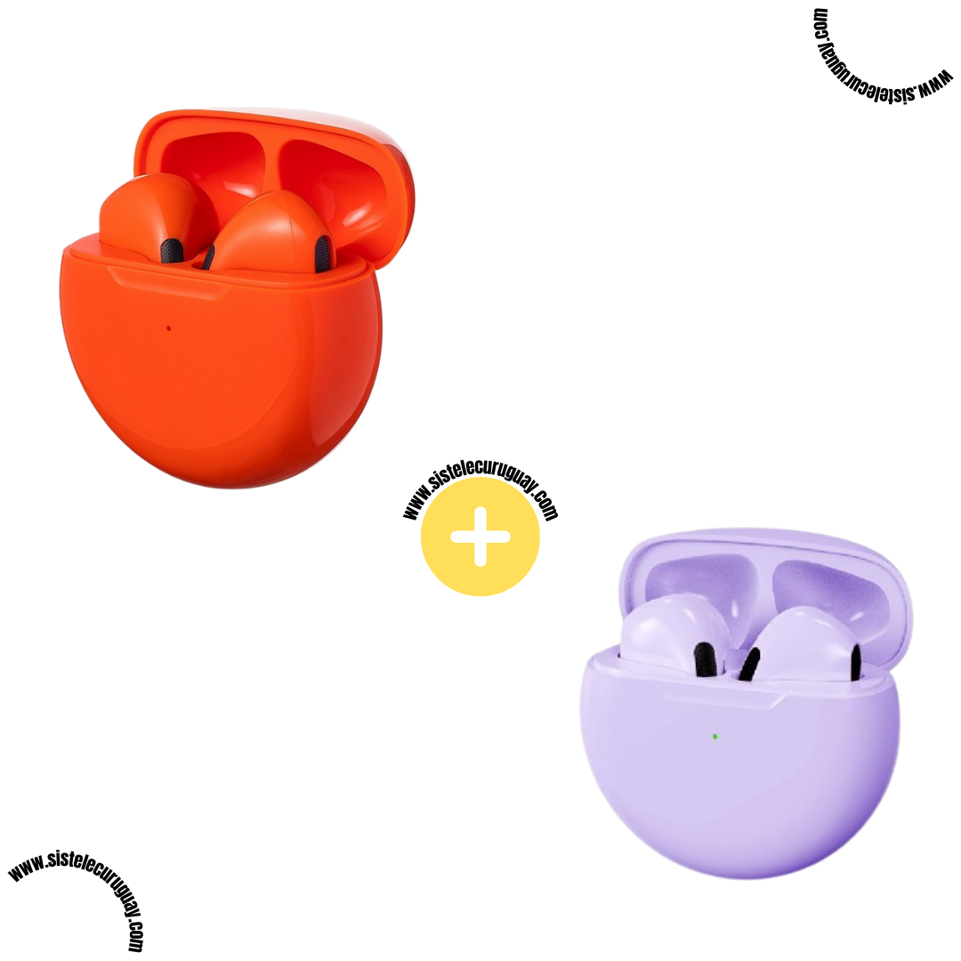 2 Auriculares Inalámbricos PRO6