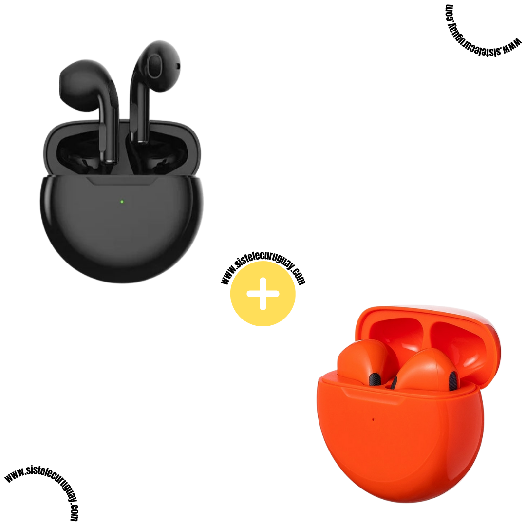 2 Auriculares Inalámbricos PRO6