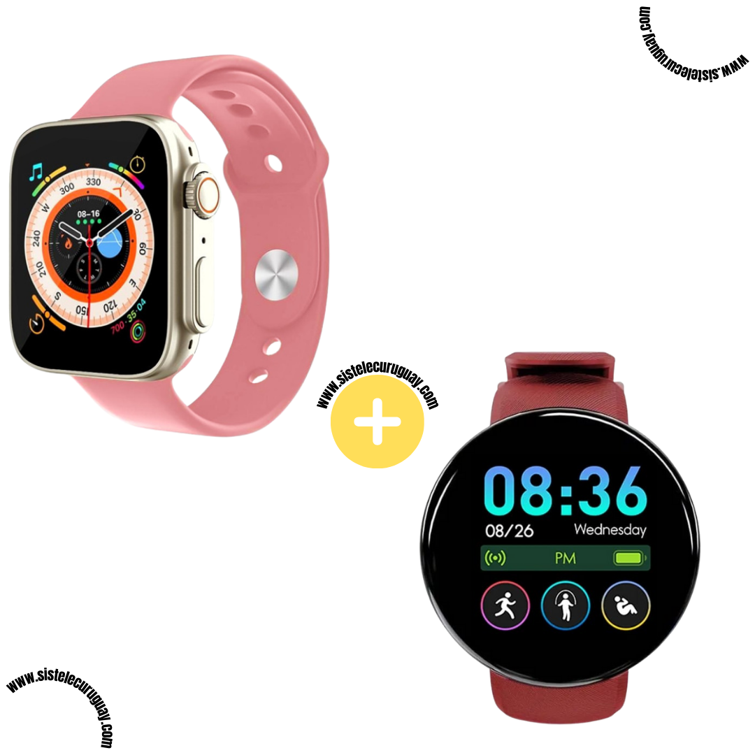 Smart Bracelet D20 Ultra + Smart Bracelet Circular