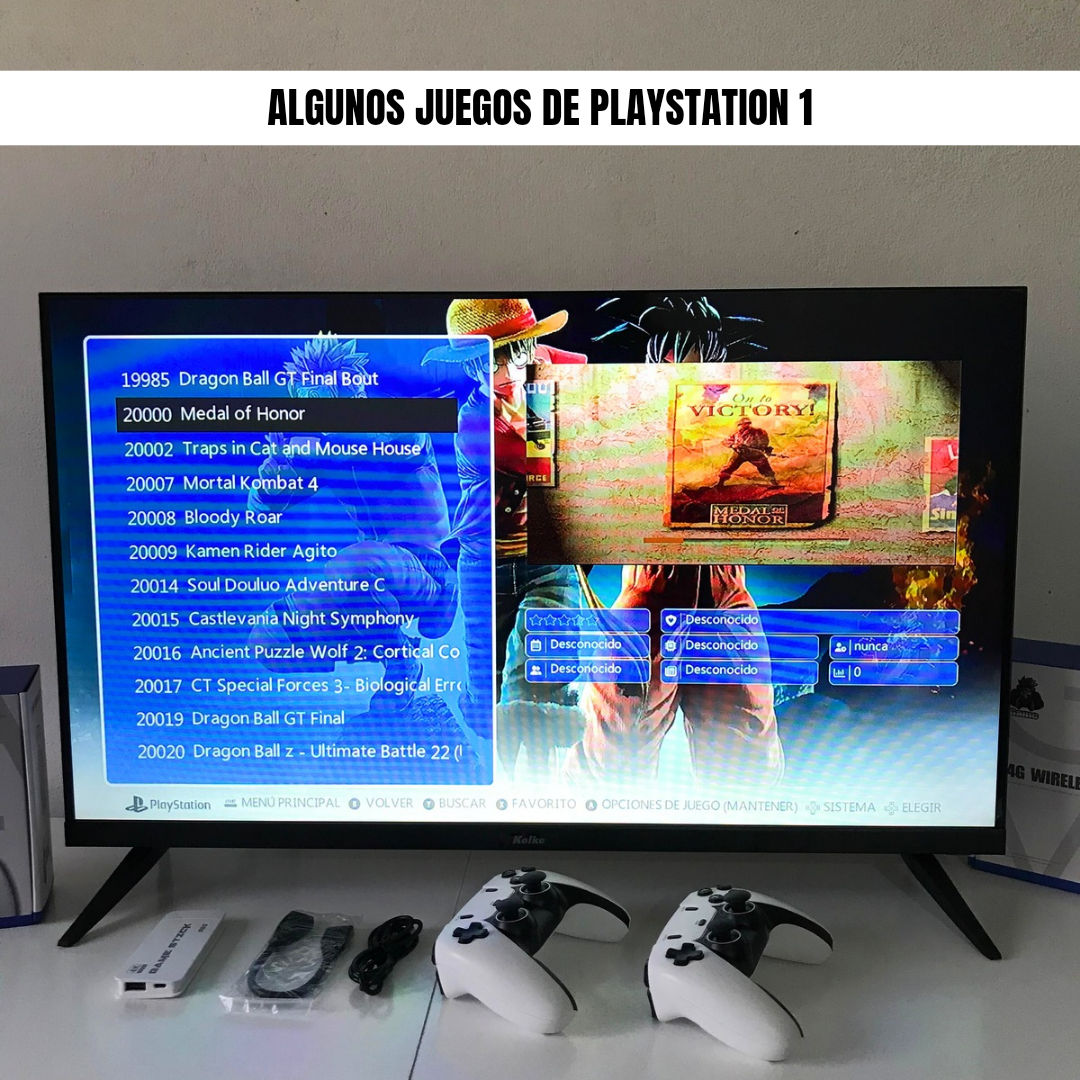 Game Stick M15 PRO - Consola inalámbrica de videojuegos +21.000 juegos
