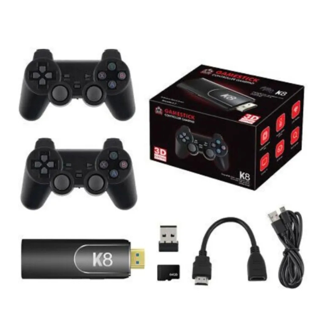 Game Stick GD10 - Consola inalámbrica +48.000 juegos + microSD con 100 juegos de PSP similares a Playstation 2 (Disponible 5 días hábiles después de su compra)