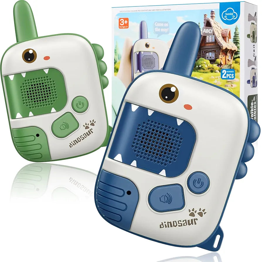 Walkie-Talkies para Niños – Pack x2 con Temáticas Divertidas