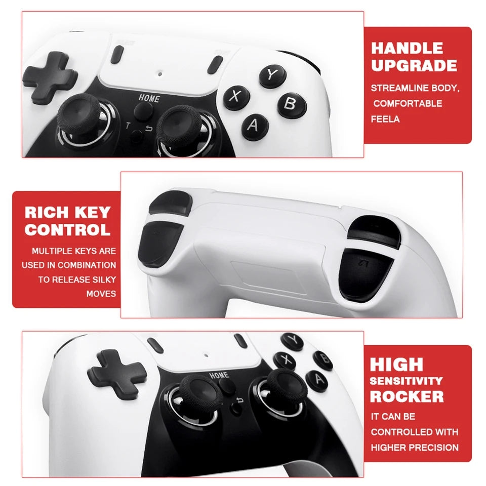 Game Stick GD10 PRO - Consola de videojuegos +48.000 juegos + microSD con 100 juegos de PSP similares a Playstation 2
