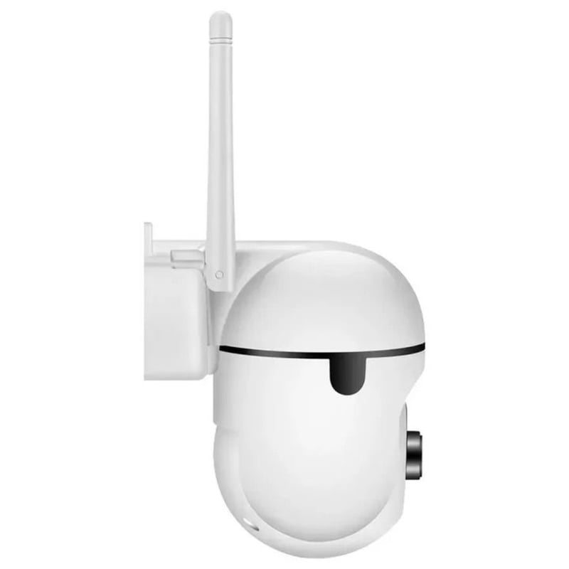 Cámara de Seguridad Inteligente Wi-Fi | Visión Nocturna a Color, Audio Bidireccional y Seguimiento de Movimiento PTZ