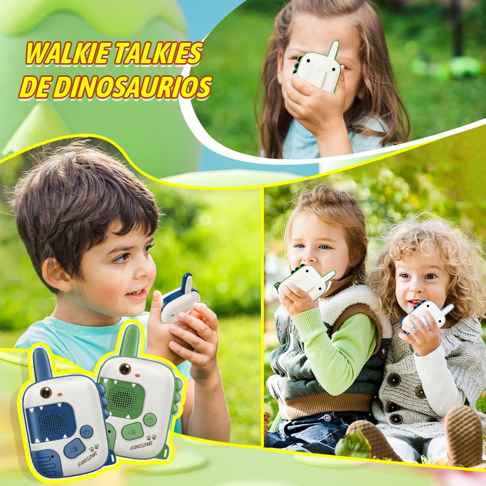 Walkie-Talkies para Niños – Pack x2 con Temáticas Divertidas