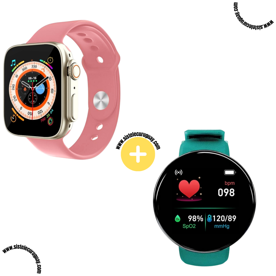 Smart Bracelet D20 Ultra + Smart Bracelet Circular