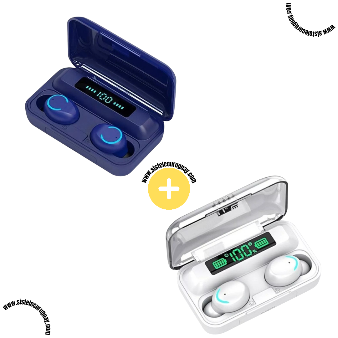 Auriculares inalámbricos F9 + Auriculares Inalámbricos F9