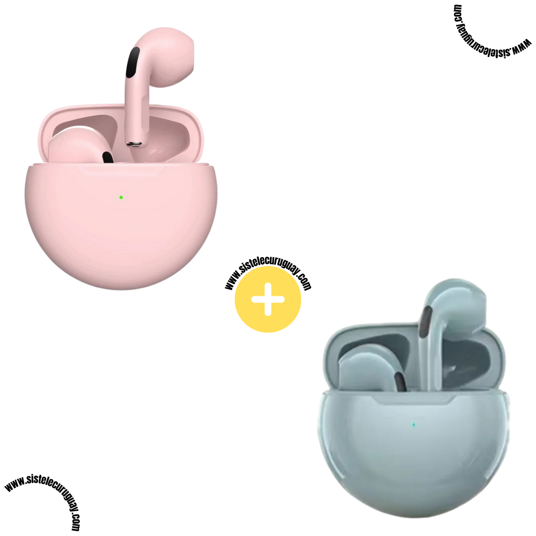 2 Auriculares Inalámbricos PRO6