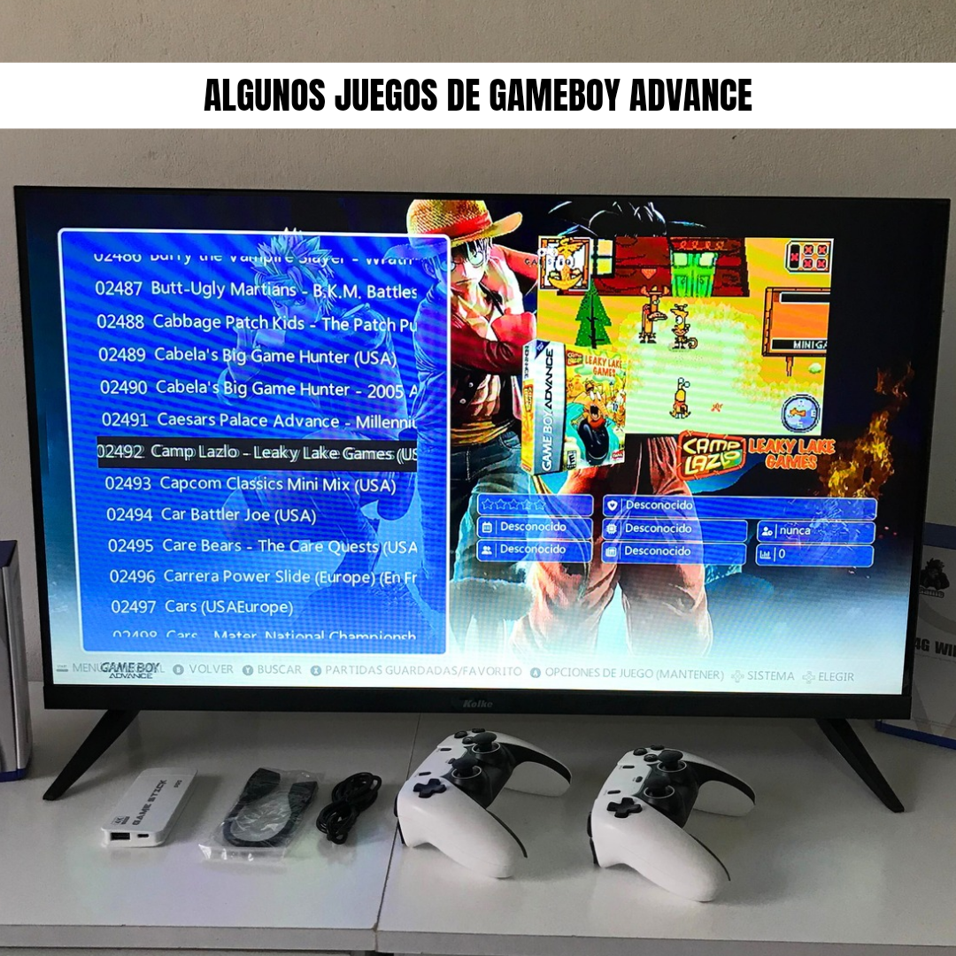 Game Stick M15 PRO - Consola inalámbrica de videojuegos +21.000 juegos