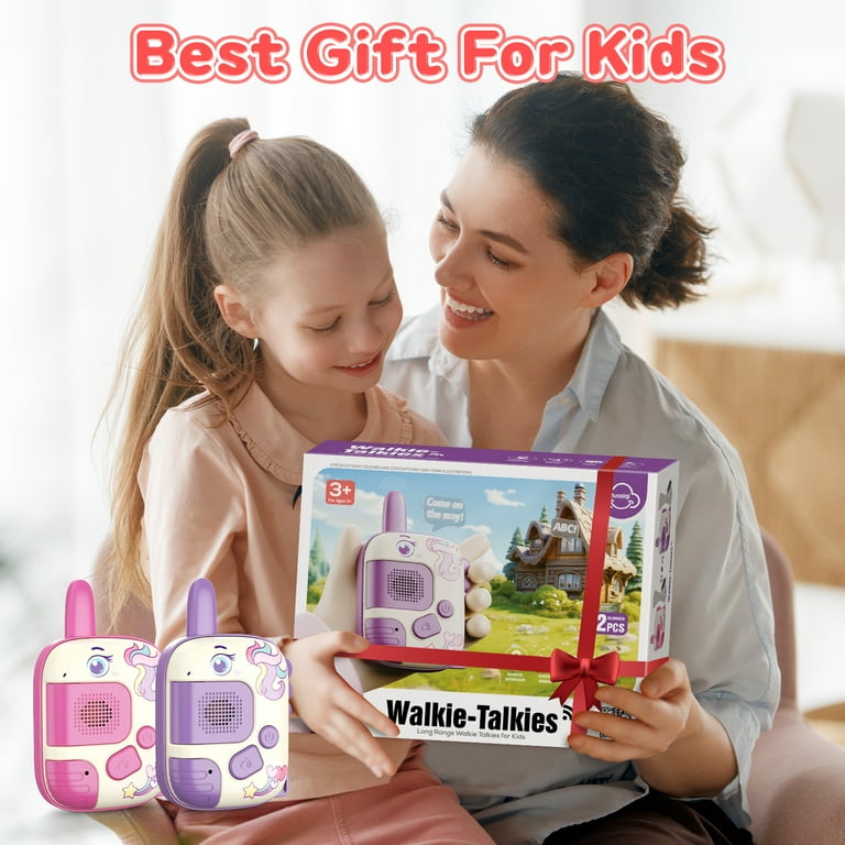 Walkie-Talkies para Niños – Pack x2 con Temáticas Divertidas