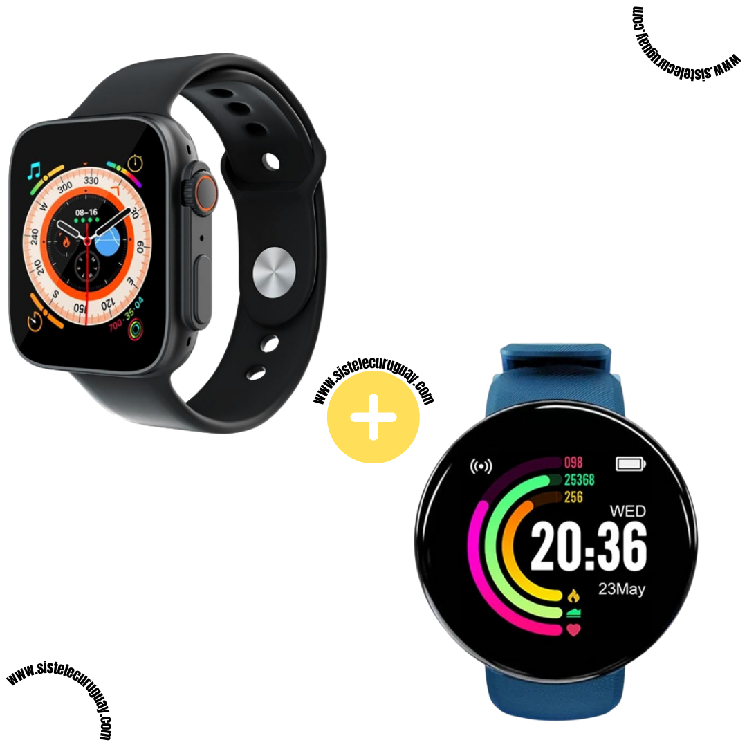 Smart Bracelet D20 Ultra + Smart Bracelet Circular