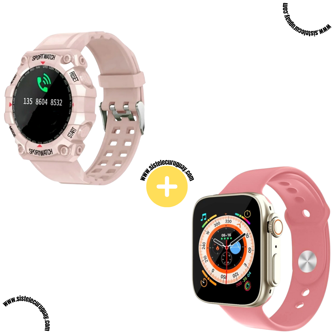 Sport Watch + Smart Bracelet D20 Ultra