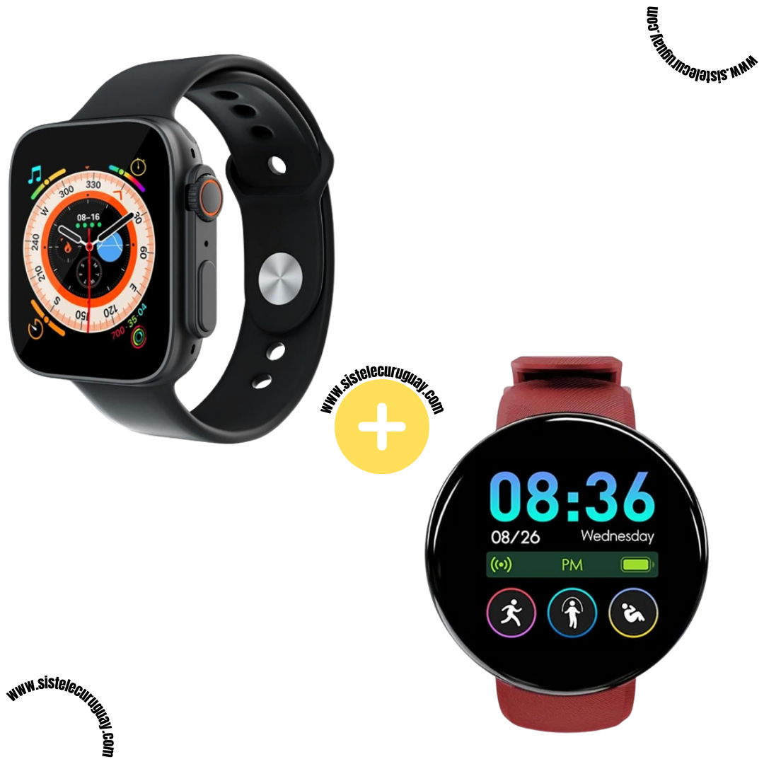 Smart Bracelet D20 Ultra + Smart Bracelet Circular