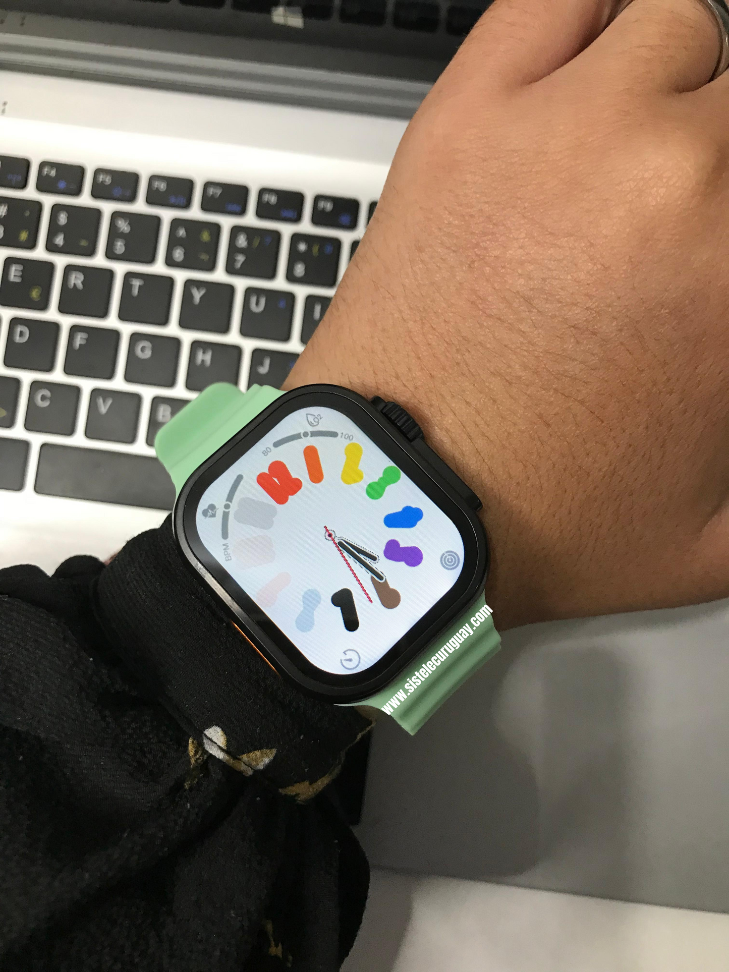 Smartwatch T900 ultra 2 serie 9 con malla ultra