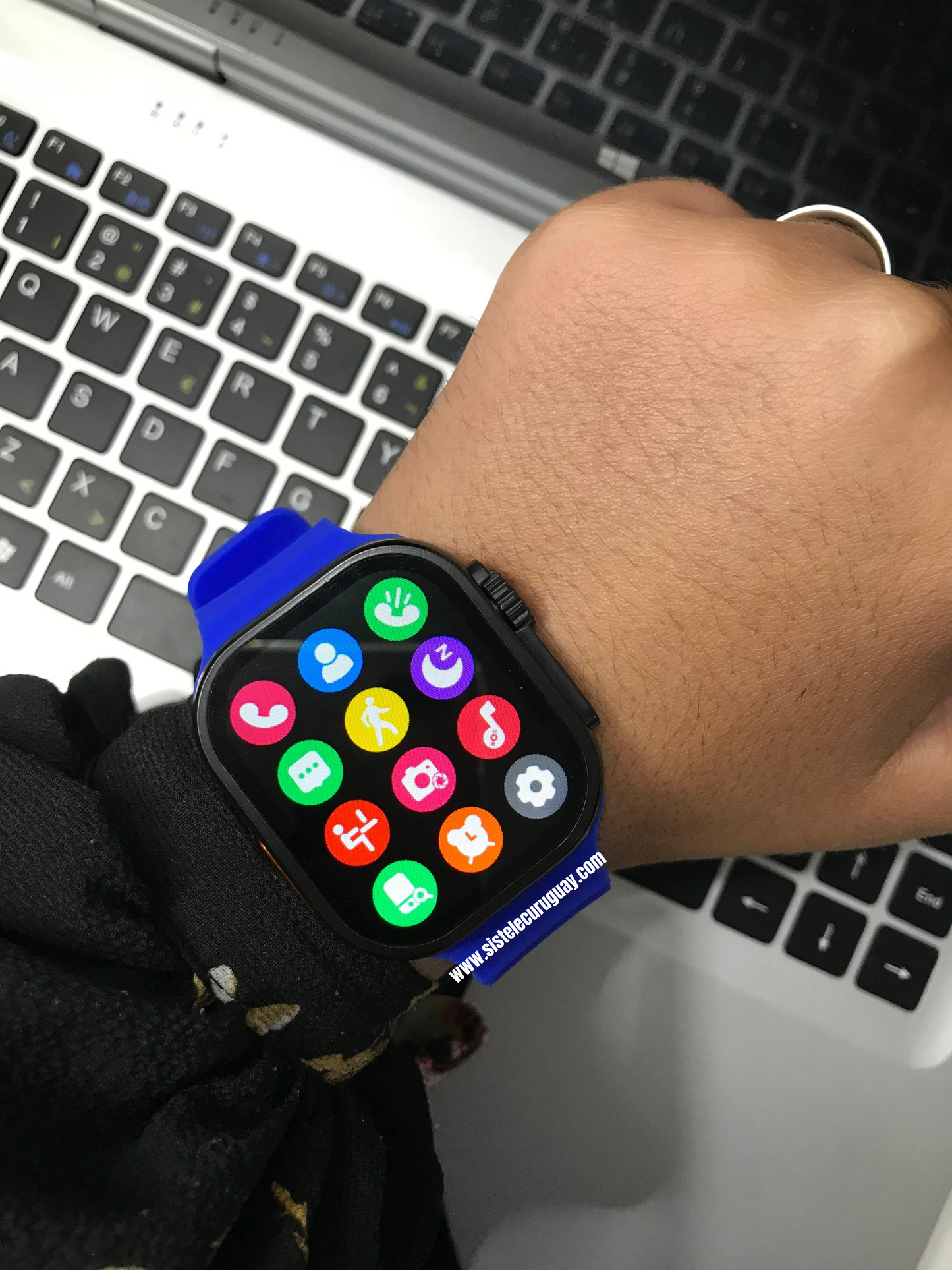 Smartwatch T900 ultra 2 serie 9 con malla ultra