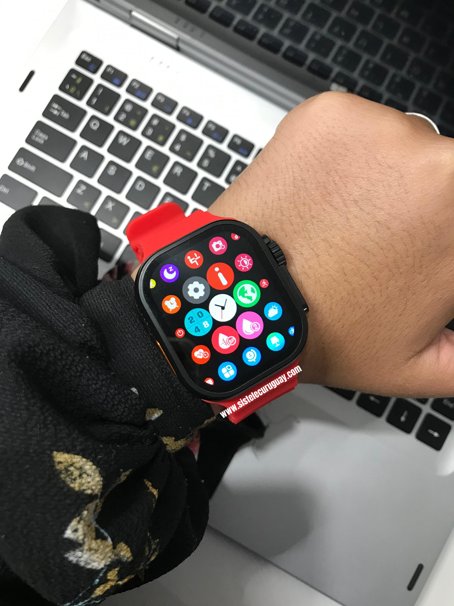 Smartwatch T900 ultra 2 serie 9 con malla ultra