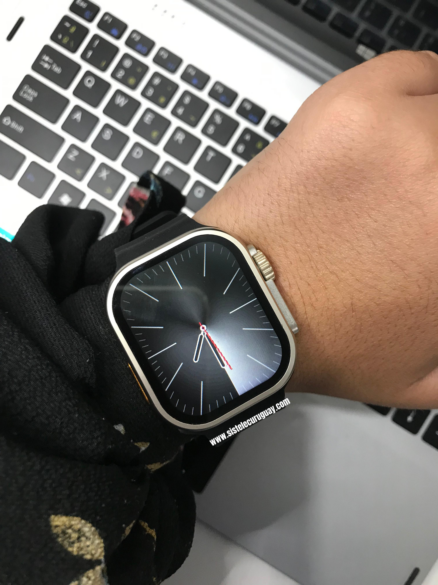 Smartwatch T900 ultra 2 serie 9 con malla ultra