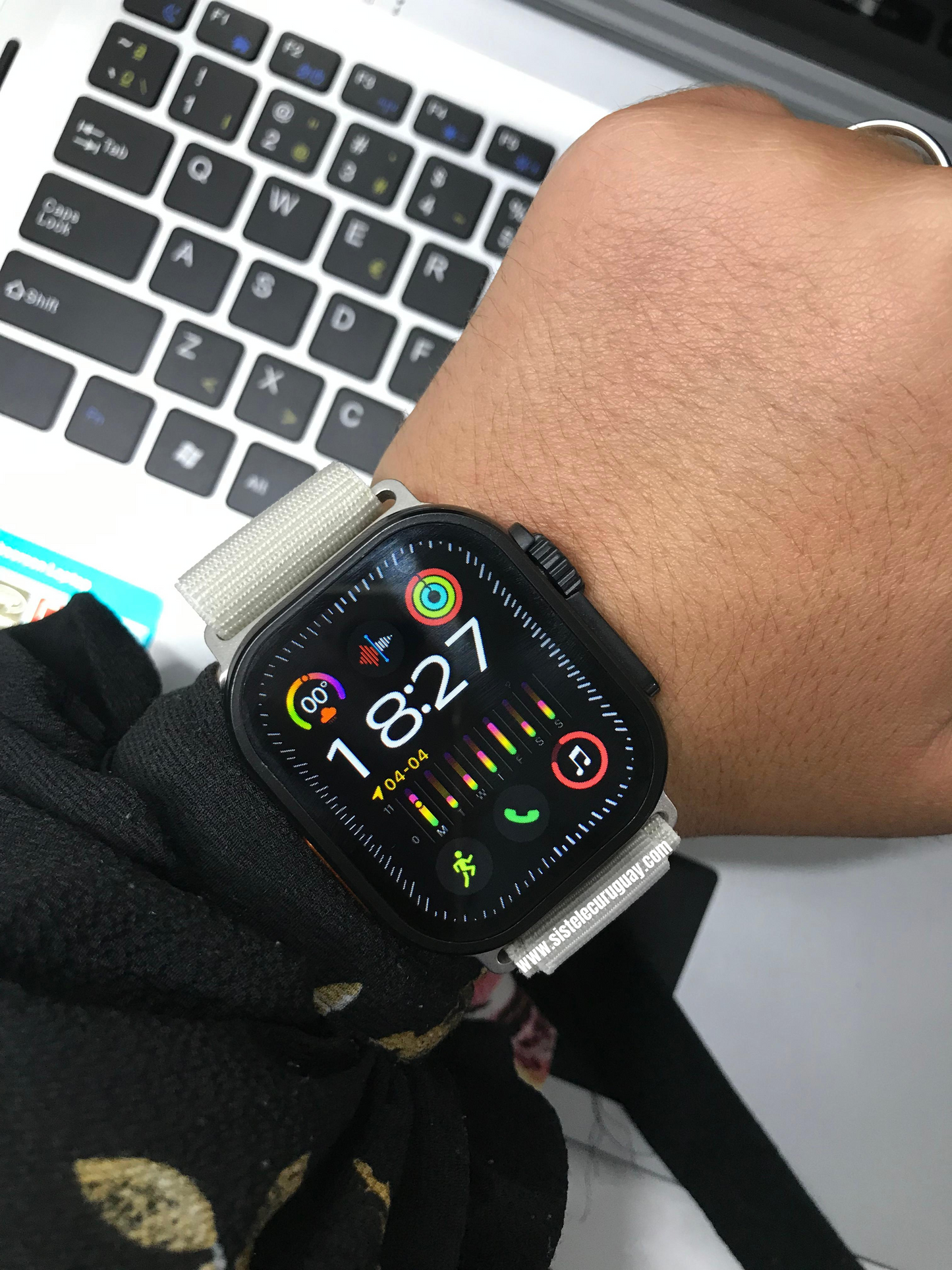 Smartwatch T900 ultra 2 serie 9 con malla de tela