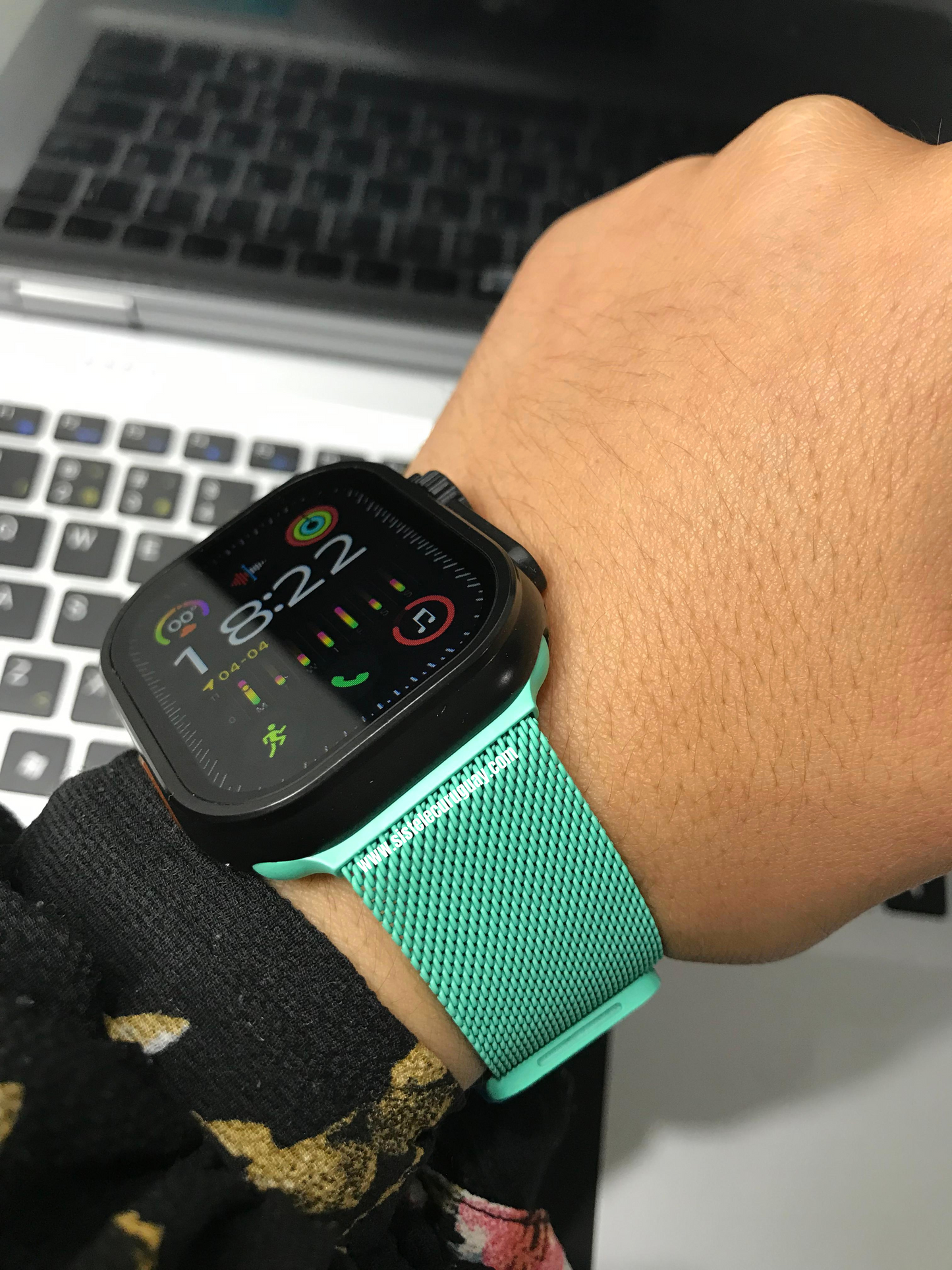 Smartwatch T900 ultra 2 serie 9 con malla de metal
