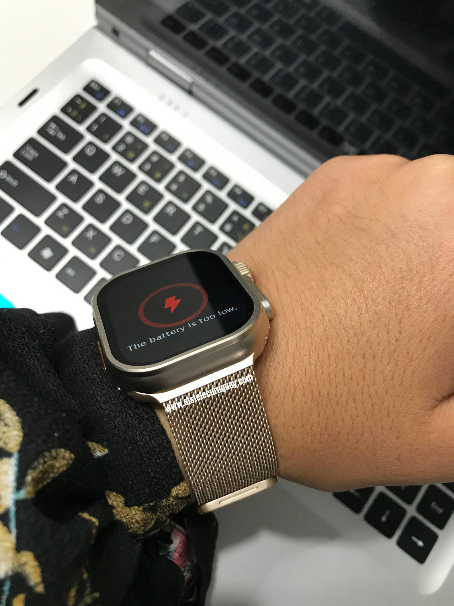 Smartwatch T900 ultra 2 serie 9 con malla de metal