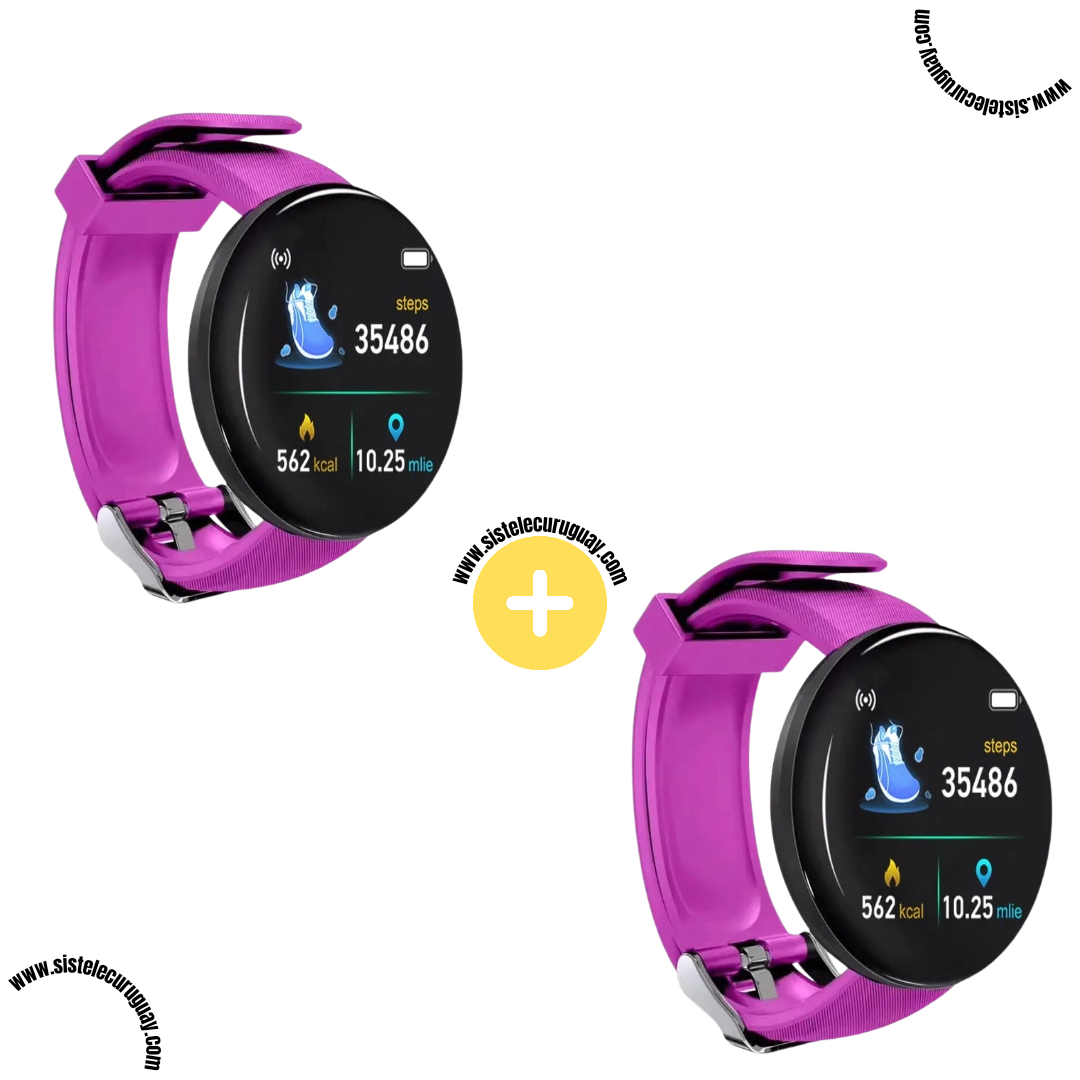 Smart Bracelet Circular + Smart Bracelet Circular