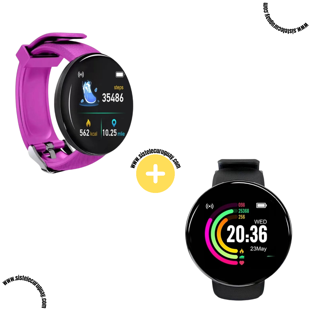Smart Bracelet Circular + Smart Bracelet Circular