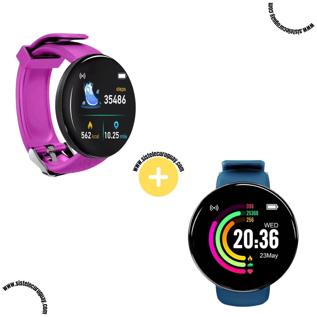 Smart Bracelet Circular + Smart Bracelet Circular