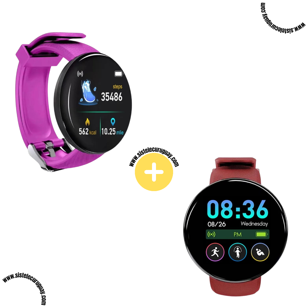 Smart Bracelet Circular + Smart Bracelet Circular
