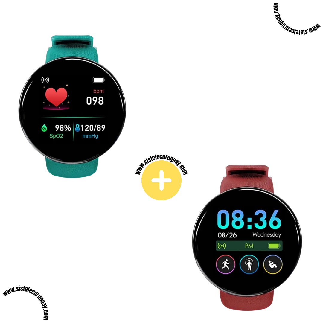 Smart Bracelet Circular + Smart Bracelet Circular
